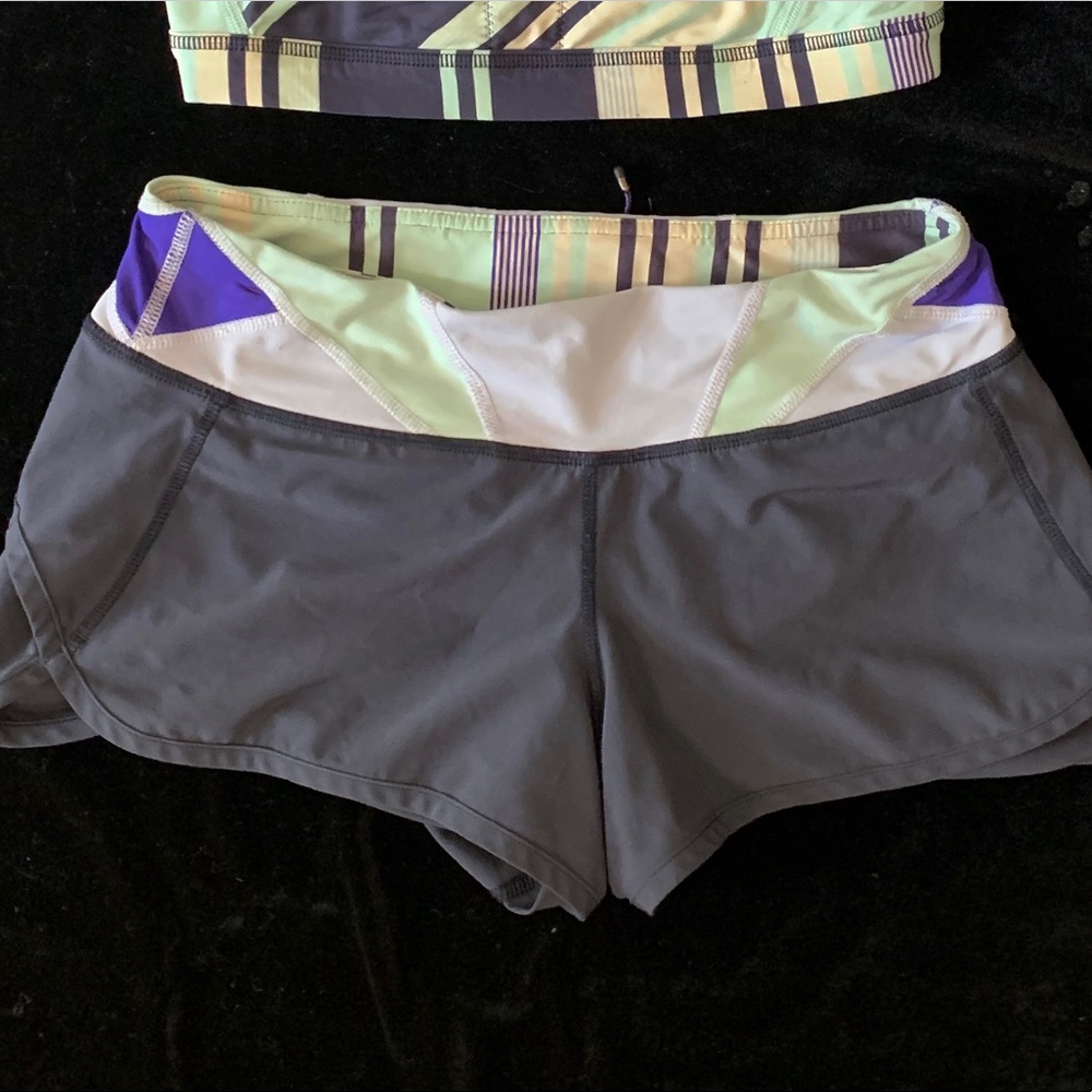 Lulu running shorts
